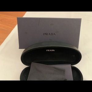 Prada Eyeglasses Case with Outer Box